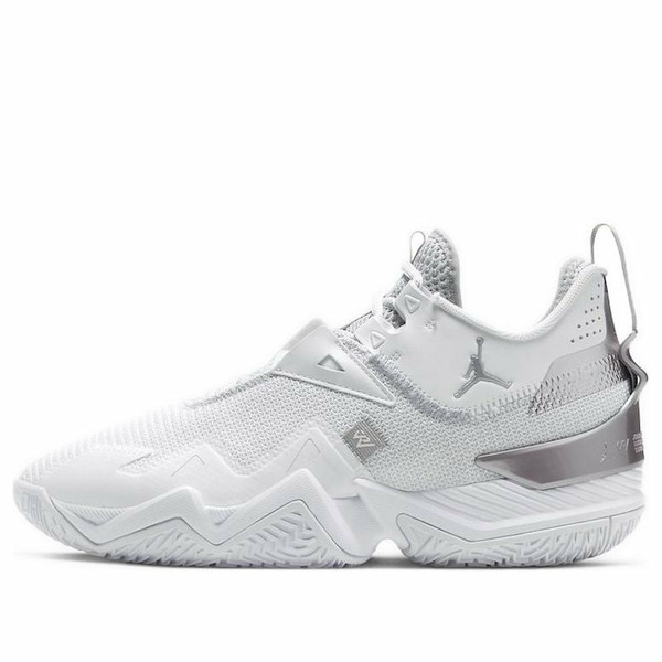 Jordan ジョーダン メンズ スニーカー 【Air Jordan Westbrook One Take \u0027Triple White\u0027 CJ0781-100】  大いさ US_7.5(25.5糎) スニーカー-靴-メンズ靴