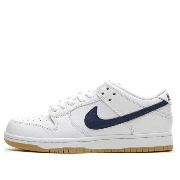 Nike ナイキ メンズ スニーカー  【Nike Dunk Low Pro ISO SB Orange Label - White Navy CZ2249-100】  サイズ US_M_4.5