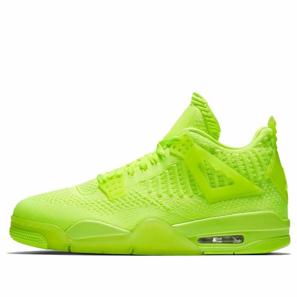 楽天市場】NIKE AIR JORDAN 4 RETRO FLYKNIT volt/volt-volt-black