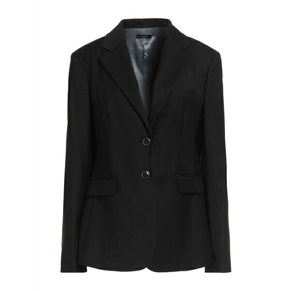 【送料無料】 ハニタ レディース ジャケット＆ブルゾン アウター Blazers Black 26,520円