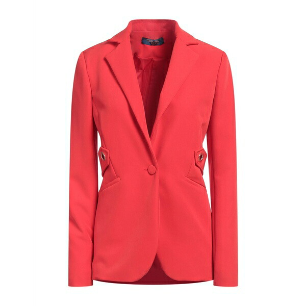 【送料無料】 トラサルディ レディース ジャケット＆ブルゾン アウター Blazers Red