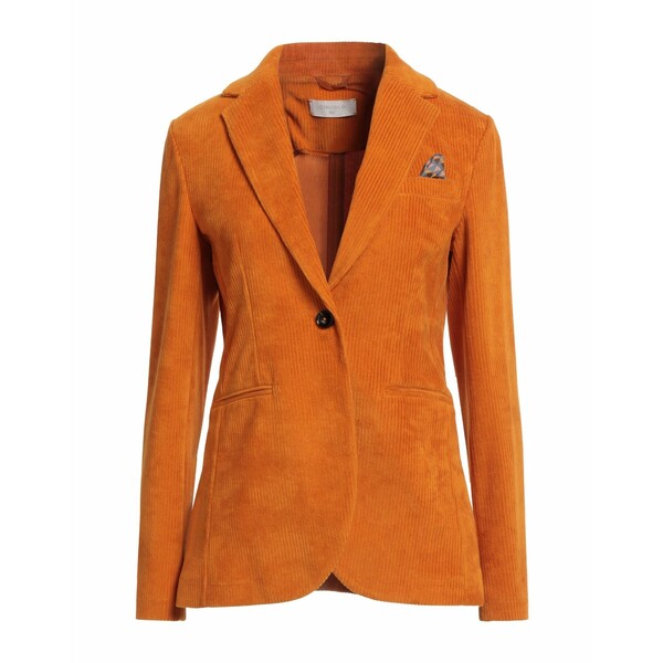 【送料無料】 チルコロ1901 レディース ジャケット＆ブルゾン アウター Blazers Orange｜asty