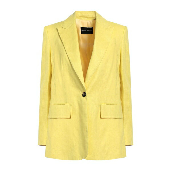 【送料無料】 ビーシービージーマックスアズリア レディース ジャケット＆ブルゾン アウター Blazers Yellow