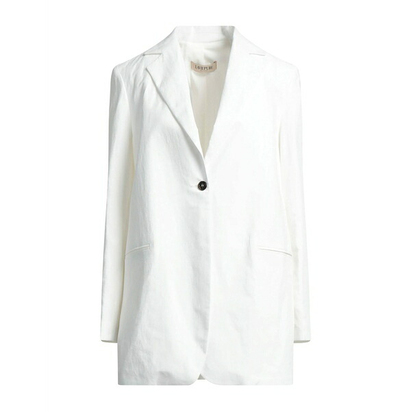 【送料無料】 ラヴィーピュア メゾン レディース ジャケット＆ブルゾン アウター Blazers White