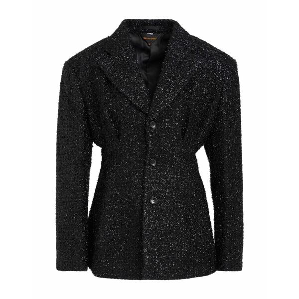 【貨物輸送無料】 コムデ給仕 レディース 上衣＆上衣 アウター Blazers Black