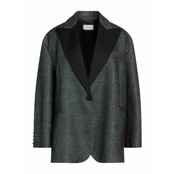 【貨物輸送無料】 ヴィコロ レディース 上衣＆上衣 アウター Blazers Green