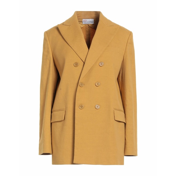 【送料無料】 ヴァレンティノ レディース ジャケット＆ブルゾン アウター Blazers Yellow