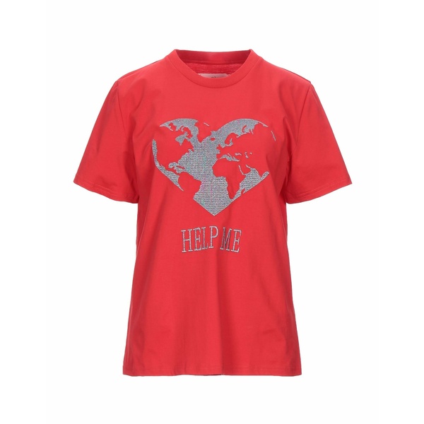 【送料無料】 アルベルタ フェレッティ レディース Tシャツ トップス T-shirts Red