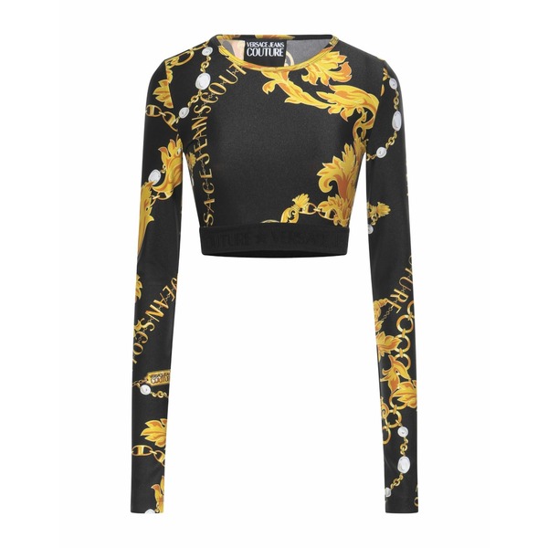 【送料無料】 ベルサーチ レディース Tシャツ トップス T-shirts Black｜asty