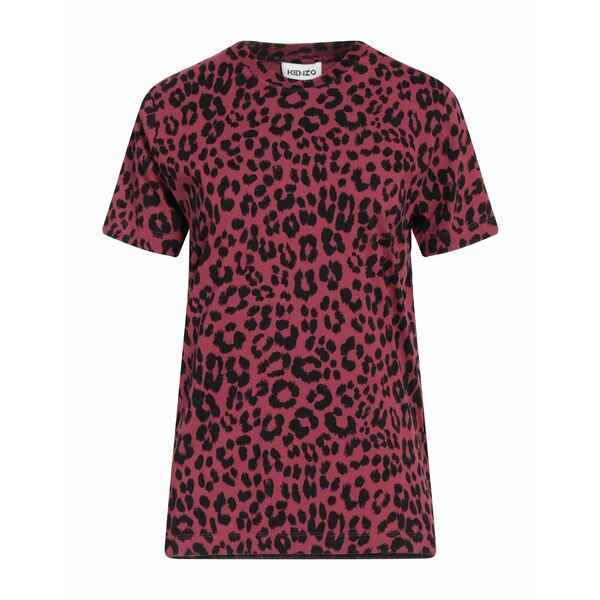 【送料無料】 ケンゾー レディース Tシャツ トップス T-shirts Red