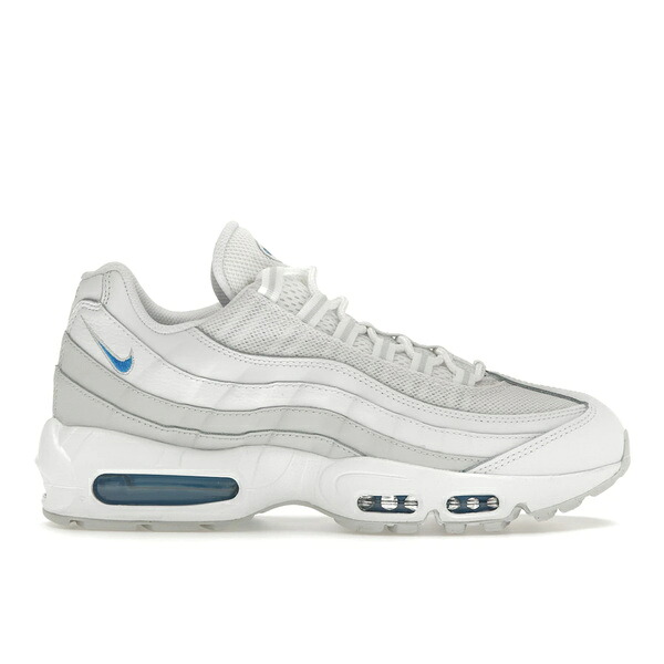 Nike ナイキ メンズ スニーカー 【Nike Air Max 95 Photon Dust Photo Blue】 サイズ US_12.5(30.5cm) White/Photon Dust/Stadium Grey/Photo Blue｜asty