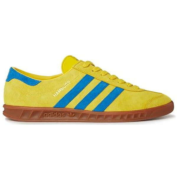 adidas アディダス メンズ スニーカー  【adidas Hamburg Tribe Yellow Bluebird】  大いさ US_9(27.0珊) Tribe Yellow/Bluebird/Metallic Gold メンズ靴-靴