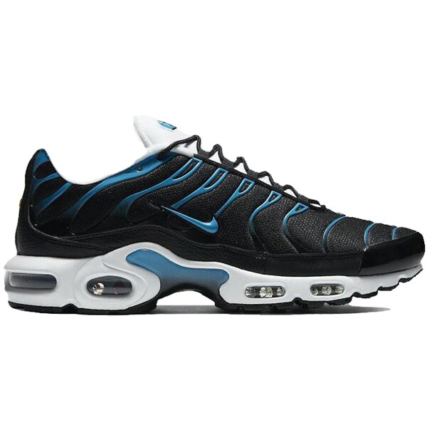 Nike ナイキ メンズ スニーカー 【Nike Air Max Plus Black Laser Blue White】 サイズ US_9(27.0cm) Black/Laser Blue-White｜asty