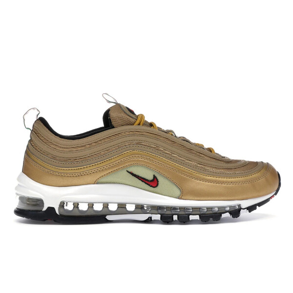 Nike ナイキ メンズ スニーカー 【Nike Air Max 97 Metallic Gold (Italy)】 サイズ US_9(27.0cm) Metallic Gold/White-Black-Varsity Red｜asty