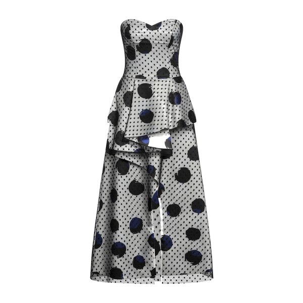 【送料無料】 ハニタ レディース ワンピース トップス Midi dresses Black｜asty