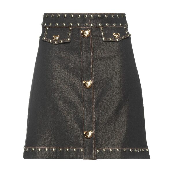 【送料無料】 モスキーノ レディース スカート ボトムス Denim skirts Blue｜asty 58,080円