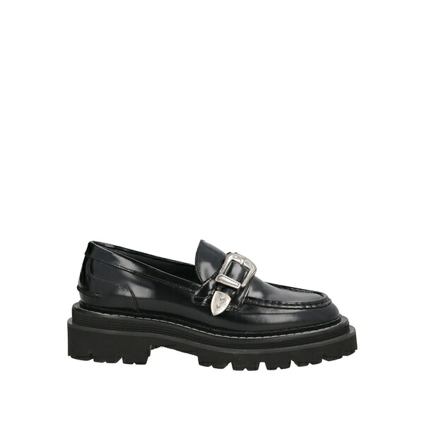 【貨物輸送無料】 砂子ロ レディース スリッポン・ローファー シューズ Loafers Black