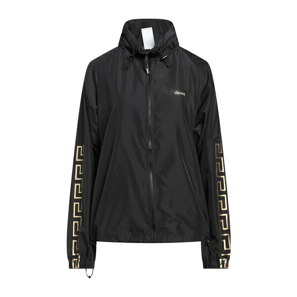 【貨物輸送無料】 ヴェルサーチ レディース パーカー・スウェットシャツ アウター Sweatshirts Black
