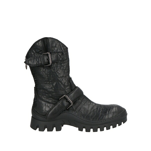 【貨物輸送無料】 ファウジアン ジュネス レディース ブーツ シューズ Ankle boots Black