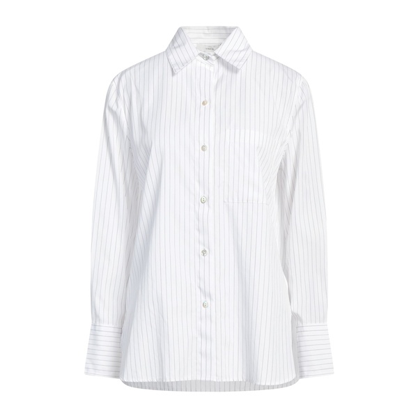 【送料無料】 ヴィンス レディース シャツ トップス Shirts White|asty