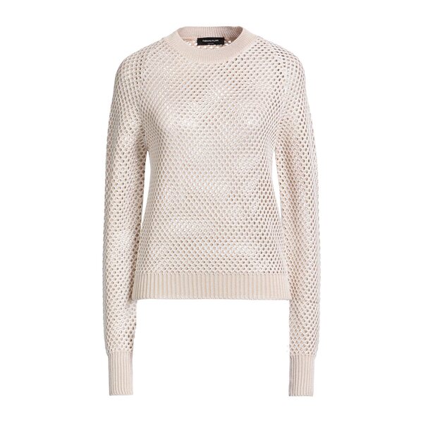 【送料無料】 ファビアナ フィリッピ レディース ニット&セーター アウター Sweaters Beige｜asty