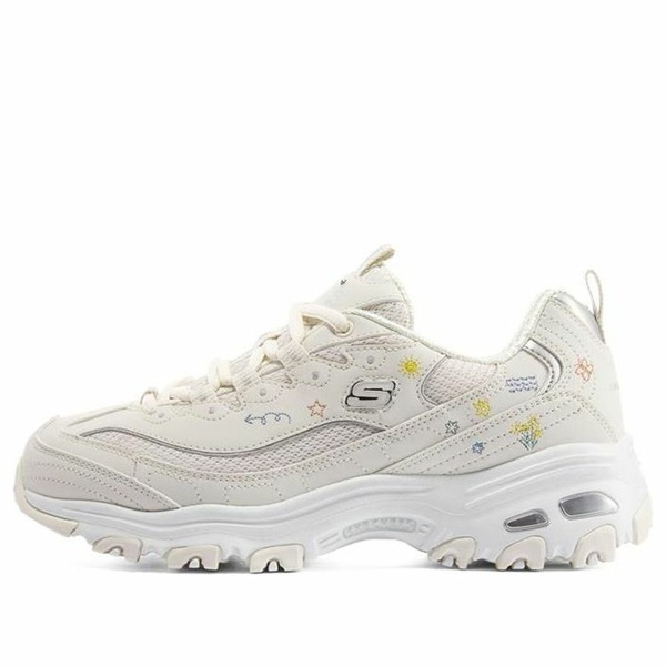 Skechers スケッチャーズ レディース スニーカー  【(WMNS) Skechers D\u0027Lites 1.0 \u0027White\u0027 896155-OFWT】  大きさ US_8(25.0糎)