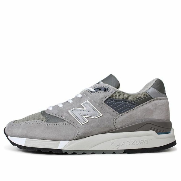 New Balance ニュー平衡にする メンズ スニーカー 【New Balance 998 \u0027Grey White\u0027 M998CH】  大きさ US_8.5(26.5糎)