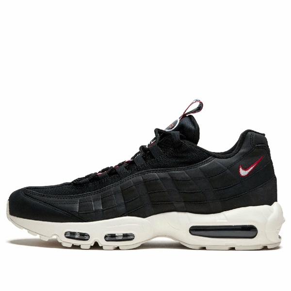 Nike ナイキ メンズ スニーカー エア湖マックス 【Nike Air Max 95 \u0027Black\u0027 AJ1844-002】  大きさ US_7(25.0糎)