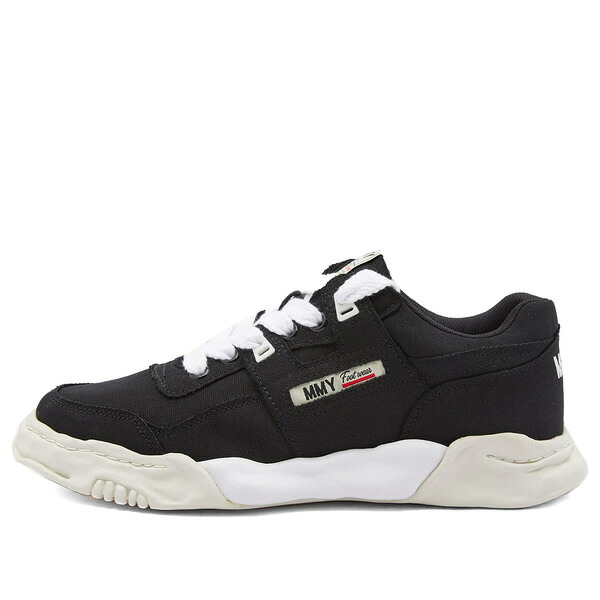 Maison MIHARA YASUHIRO ミハラヤスヒロ メンズ スニーカー 【Maison MIHARA YASUHIRO Parker OG Sole Canvas Low 'Black' A08FW704-BLACK】 サイズ US_6(24.0cm)|asty
