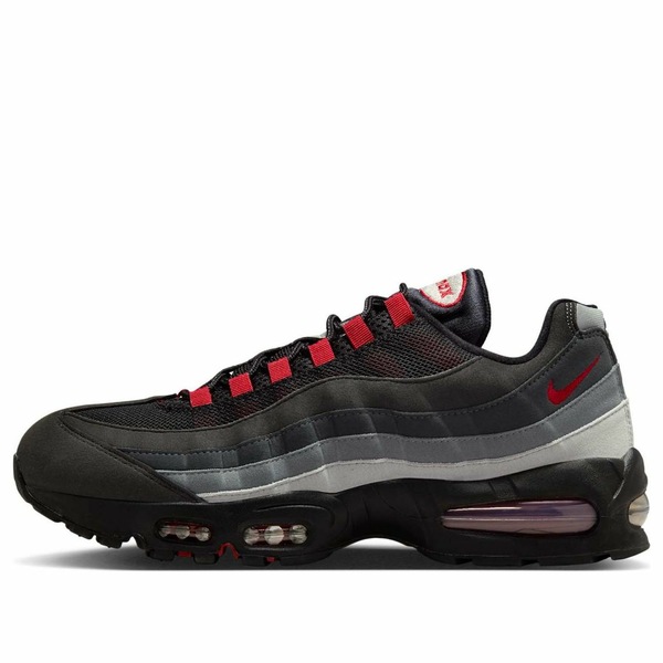 Nike ナイキ メンズ スニーカー エア湖マックス 【Nike x Liverpool F.C. Air Max 95 OG \u0027Black Gym Red\u0027 HM4830-001】  大いさ US_9(27.0珊) メンズ靴-靴