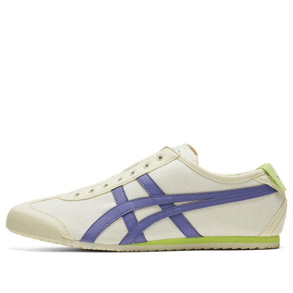 Onitsuka Tiger オニツカタイガー メンズ スニーカー 【Onitsuka Tiger Mexico 66 Slip-On  \u0027Cream Purple\u0027 1183A360-118】  大いさ US_6.5(24.5糎) スニーカー-靴-メンズ靴