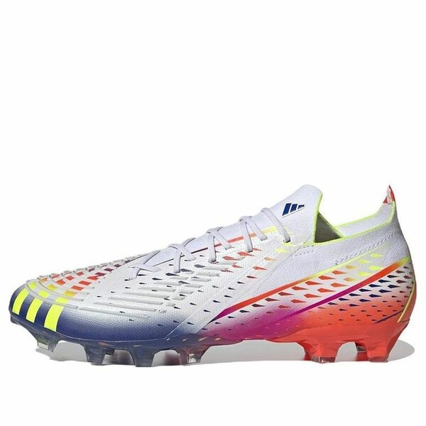 adidas アディダス メンズ スニーカー 【adidas Predator Edge.1 AG \u0027White Blue Yellow\u0027 GZ6107】  大きさ US_6.5(24.5糎)
