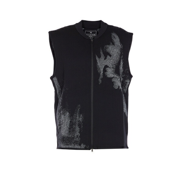 Y-3 メンズ 総柄 ベスト〔M〕 Y-3 メンズ 総柄 ベスト〔M〕