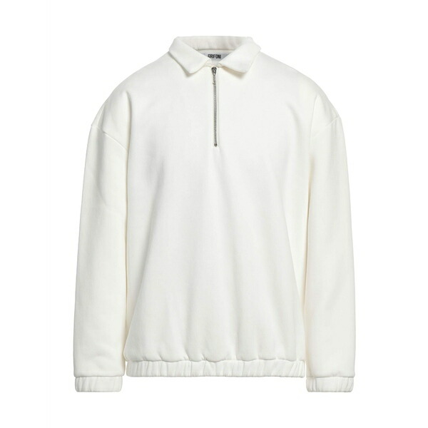 【送料無料】 グリフォーニ メンズ パーカー・スウェットシャツ アウター Sweatshirts White
