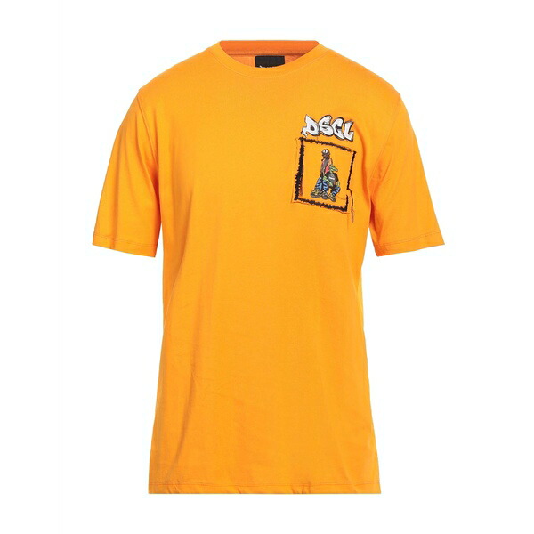 【送料無料】 ディスクレイマー メンズ Tシャツ トップス T-shirts Orange