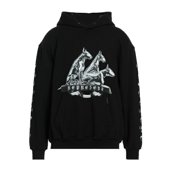 【送料無料】 リプレゼント メンズ パーカー・スウェットシャツ アウター Sweatshirts Black｜asty