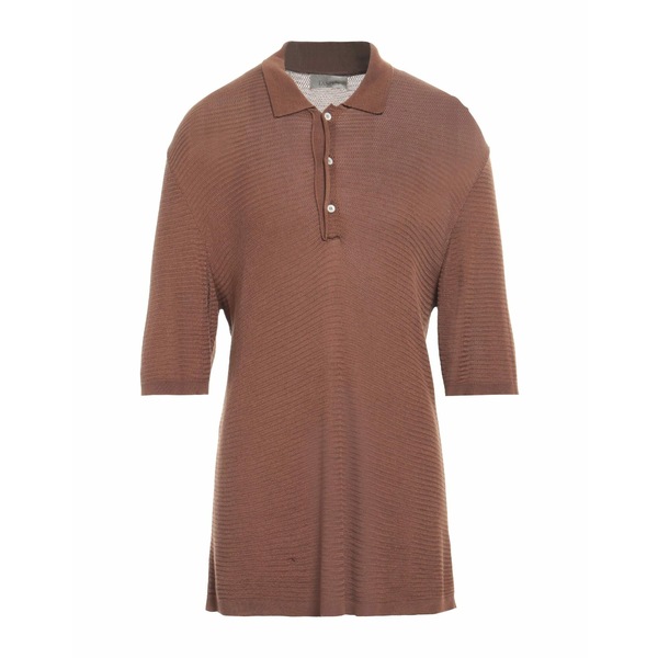 【送料無料】 ラネウス メンズ ニット&セーター アウター Sweaters Brown