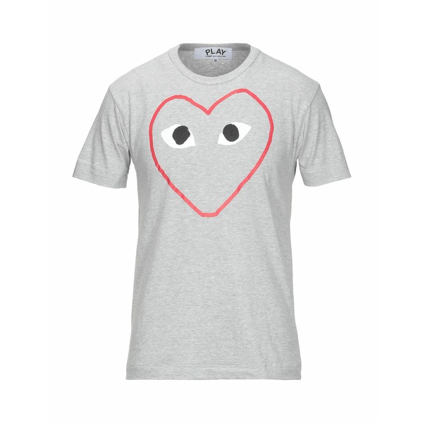 【送料無料】 コムデギャルソン メンズ Tシャツ トップス T-shirts Grey