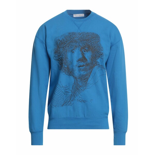 【送料無料】 J.W.アンダーソン メンズ パーカー・スウェットシャツ アウター Sweatshirts Azure