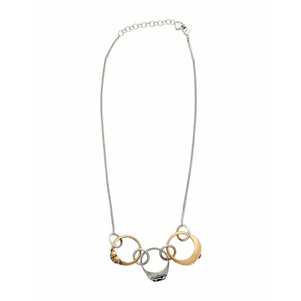 【送料無料】 ディースクエアード メンズ ネックレス・チョーカー アクセサリー Necklaces Gold