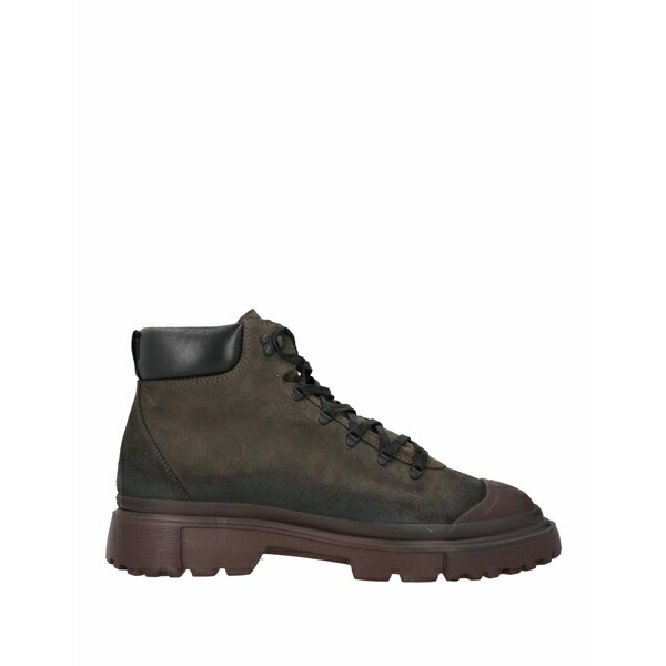 【貨物輸送無料】 ホー鵞鳥 メンズ ブーツ シューズ Ankle boots Green