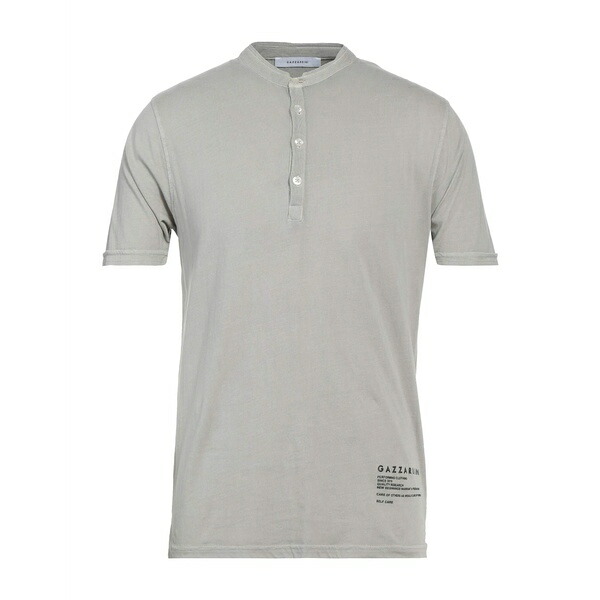 【送料無料】 ガッザリーニ メンズ Tシャツ トップス T-shirts Grey