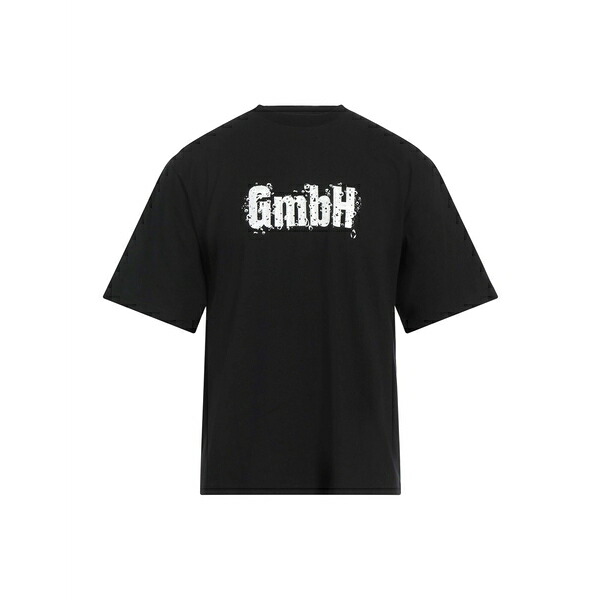 【送料無料】 ゲーエムベーハー メンズ Tシャツ トップス T-shirts Black