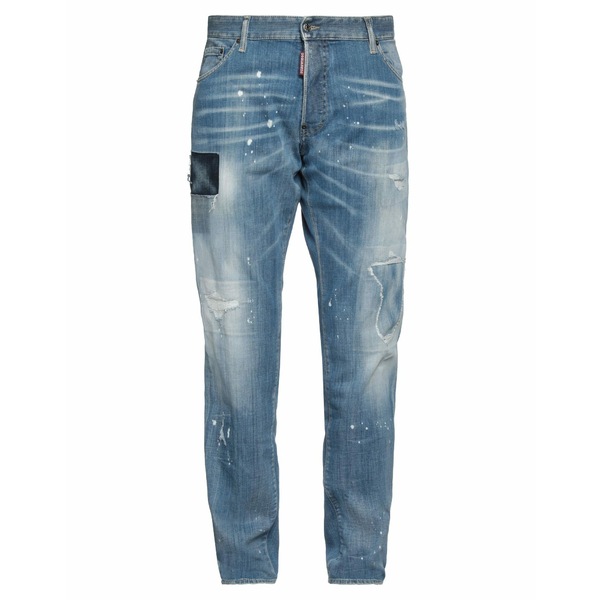 【送料無料】 ディースクエアード メンズ デニムパンツ ボトムス Jeans Blue｜asty