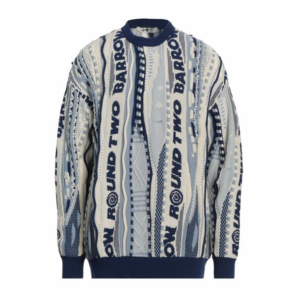 【送料無料】 バロウ メンズ ニット&セーター アウター Sweaters White