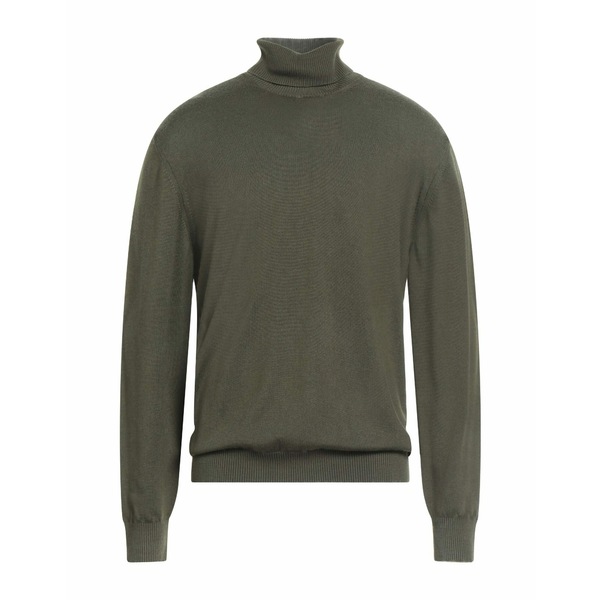 【貨物輸送無料】 チルコロ1901 メンズ 編み物\u0026プルオーバー アウター Turtlenecks Green