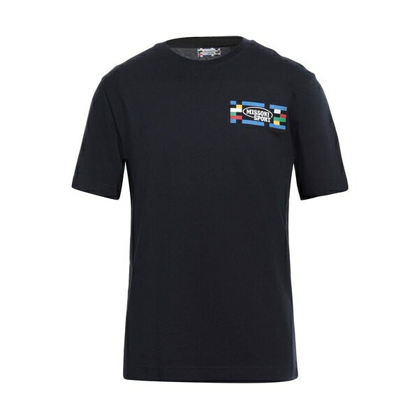 【送料無料】 ミッソーニ メンズ Tシャツ トップス T-shirts Blue 16,906円