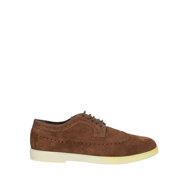 【送料無料】 ルイジ ボレッリ ナポリ メンズ ドレスシューズ シューズ Lace-up shoes Brown
