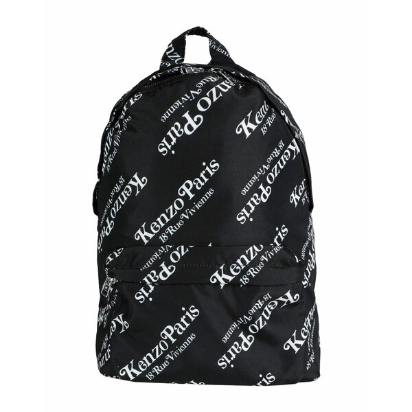 【貨物輸送無料】 ケンゾー メンズ 商行為系 御徒面子 Backpacks Black