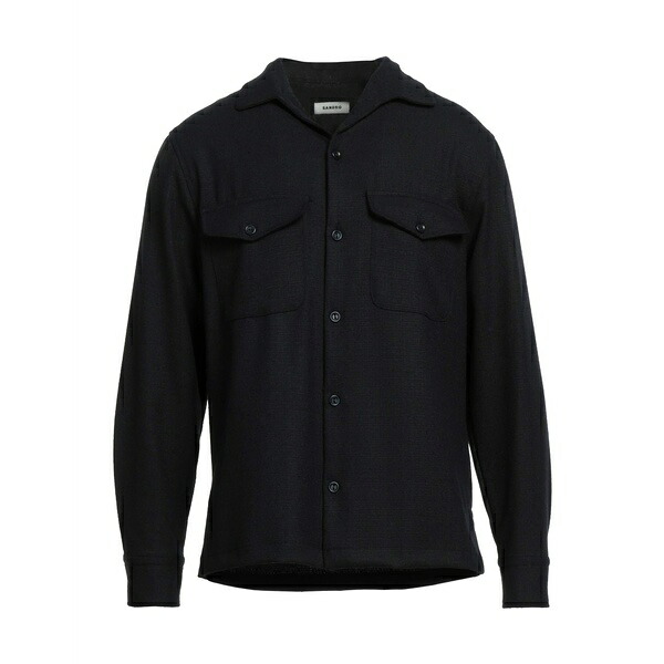 【送料無料】 サンドロ メンズ シャツ トップス Shirts Blue